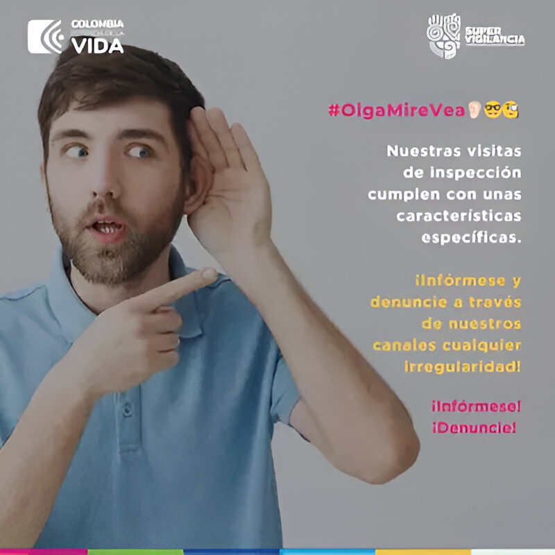 “Oiga, mire, vea”: Campaña de Supervigilancia